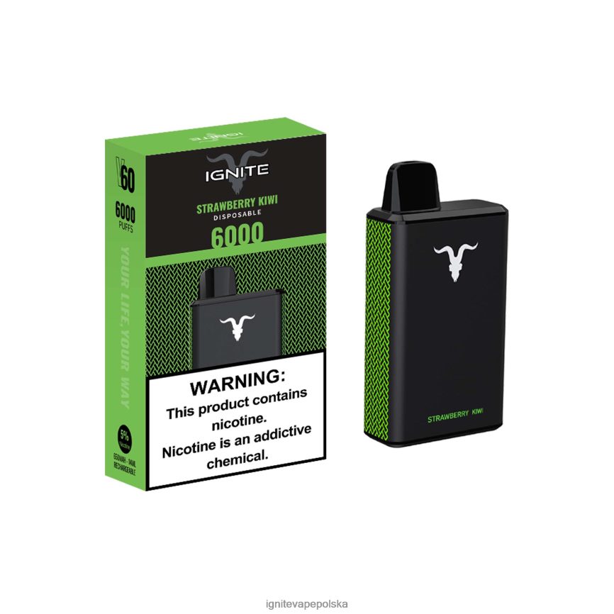 Ignite Vape Cena | IGNITE V60 długopis do waporyzacji arbuz truskawkowo-jabłkowy 0648NZ36